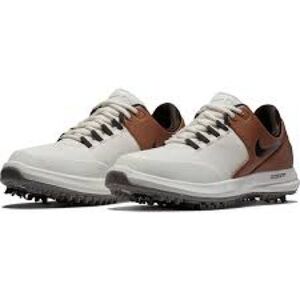 Men’s Nike Air Zoom Accurate Golf Shoes – Size 12 brown and white vegan leather